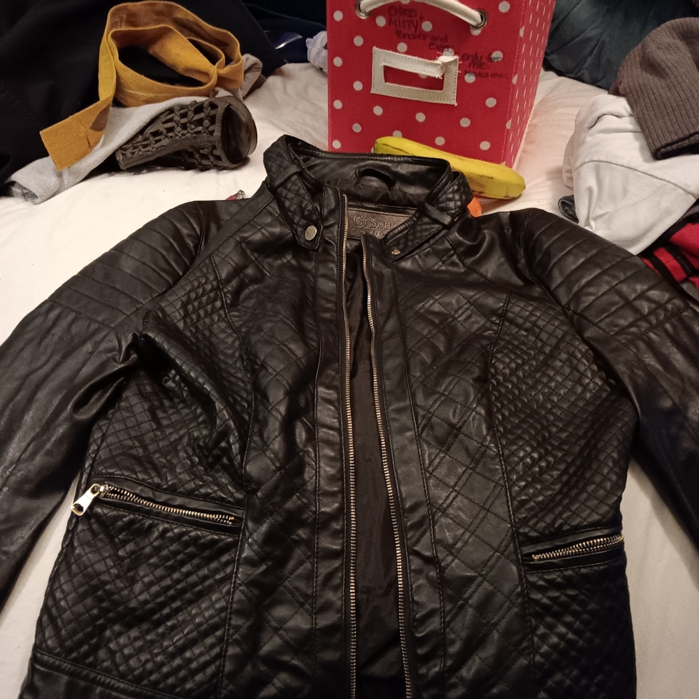 Ci Sono Women's Leather Jacket